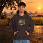 Bohemian Folk Art Drum Hoodie