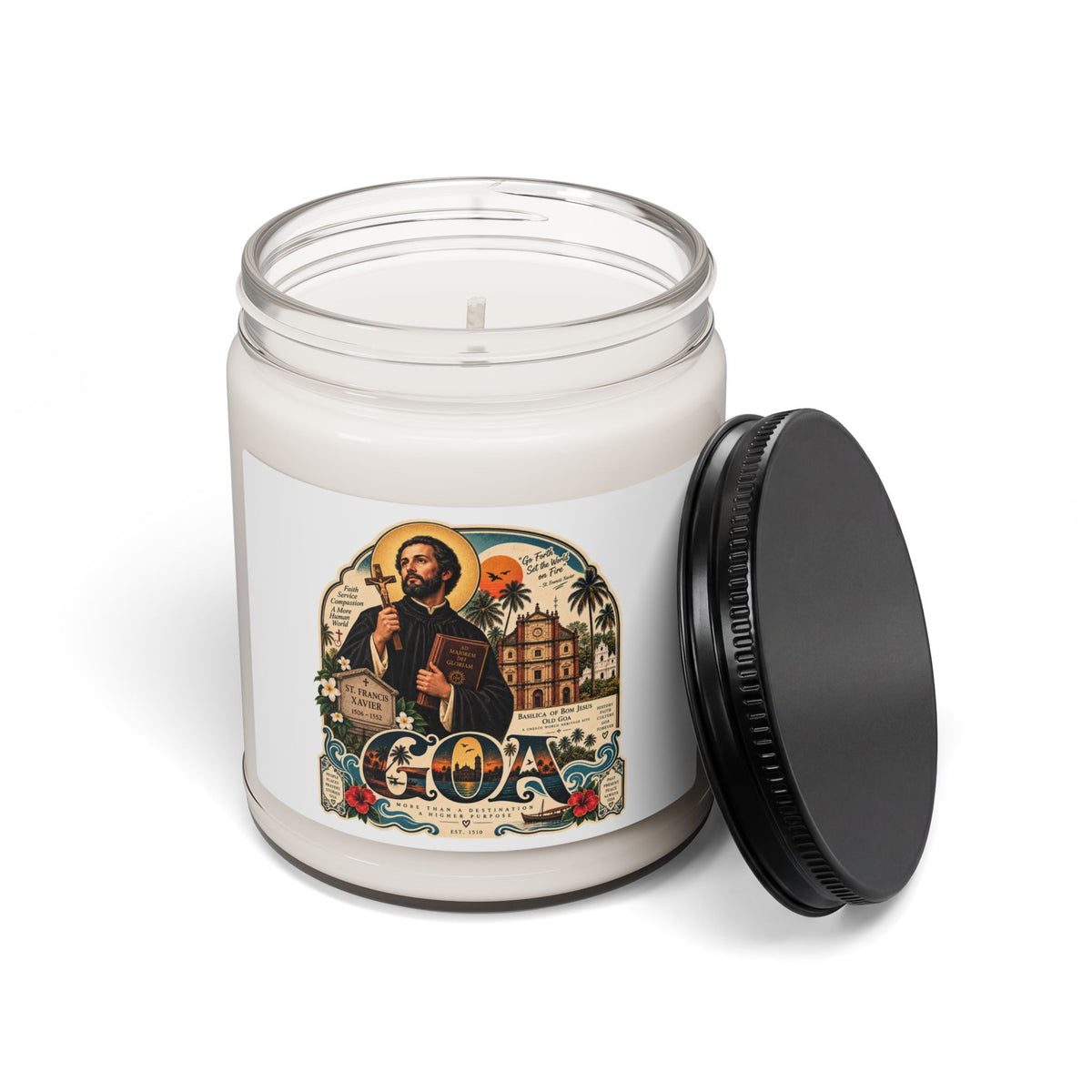 Konkani Forever Goan Heritage 9oz Scented Soy Candle