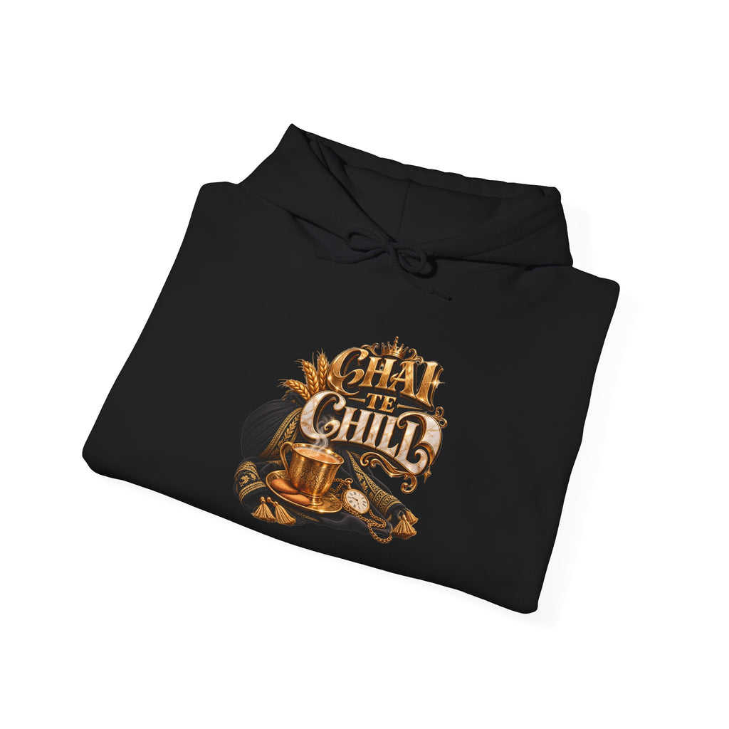 The Chill Coffee Graphic Hoodie | Autumn Leaves Pullover