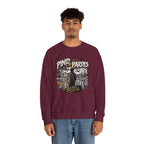 Pind to Pardes Punjabi Diaspora Crewneck Sweatshirt | Travel Art