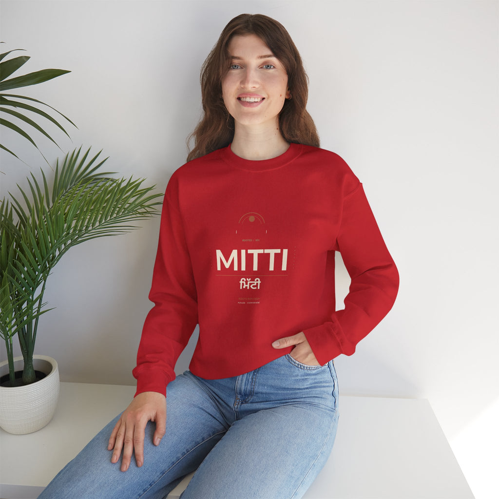 Mitti Minimalist Logo Crewneck Sweatshirt