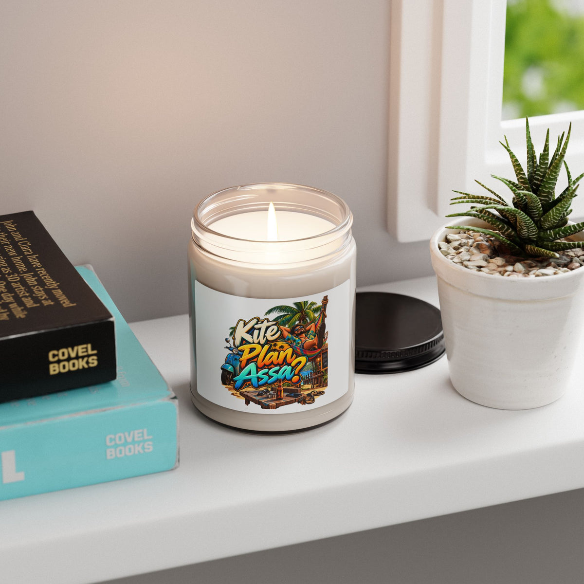 Kite Plan Assa? | Goan Heritage 9oz Scented Soy Candle — Hammock Edition
