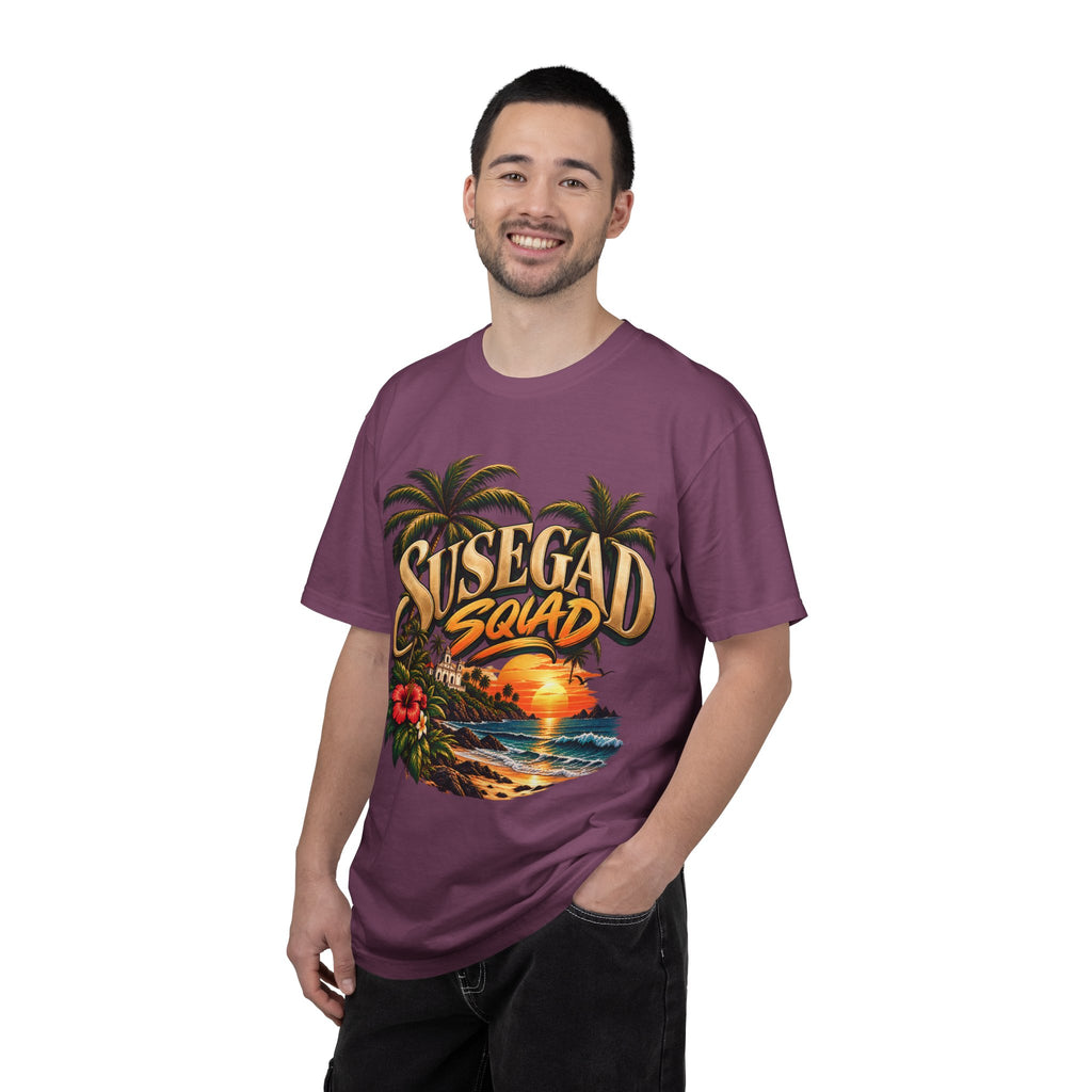 Susegad Squad Sunset Garment-Dyed T-Shirt