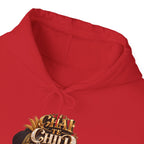 The Chill Coffee Graphic Hoodie | Autumn Leaves Pullover