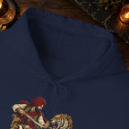 NIDAR Tiger and Bear Graphic Hoodie
