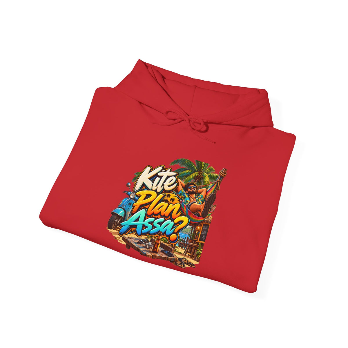 Kite Plan Assa? | Goan Heritage Heavy Blend Hoodie — Hammock Edition