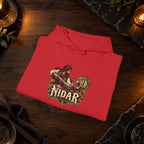 NIDAR Tiger and Bear Graphic Hoodie