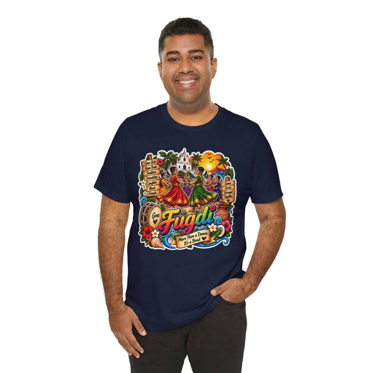 Goemcho Swag | Goan Heritage Jersey T-Shirt