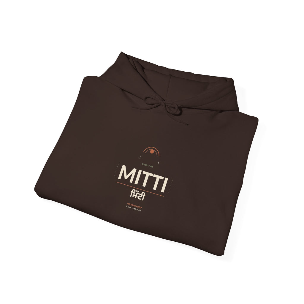 Mitti Melts Hoodie | Punjabi Heritage Graphic Sweatshirt