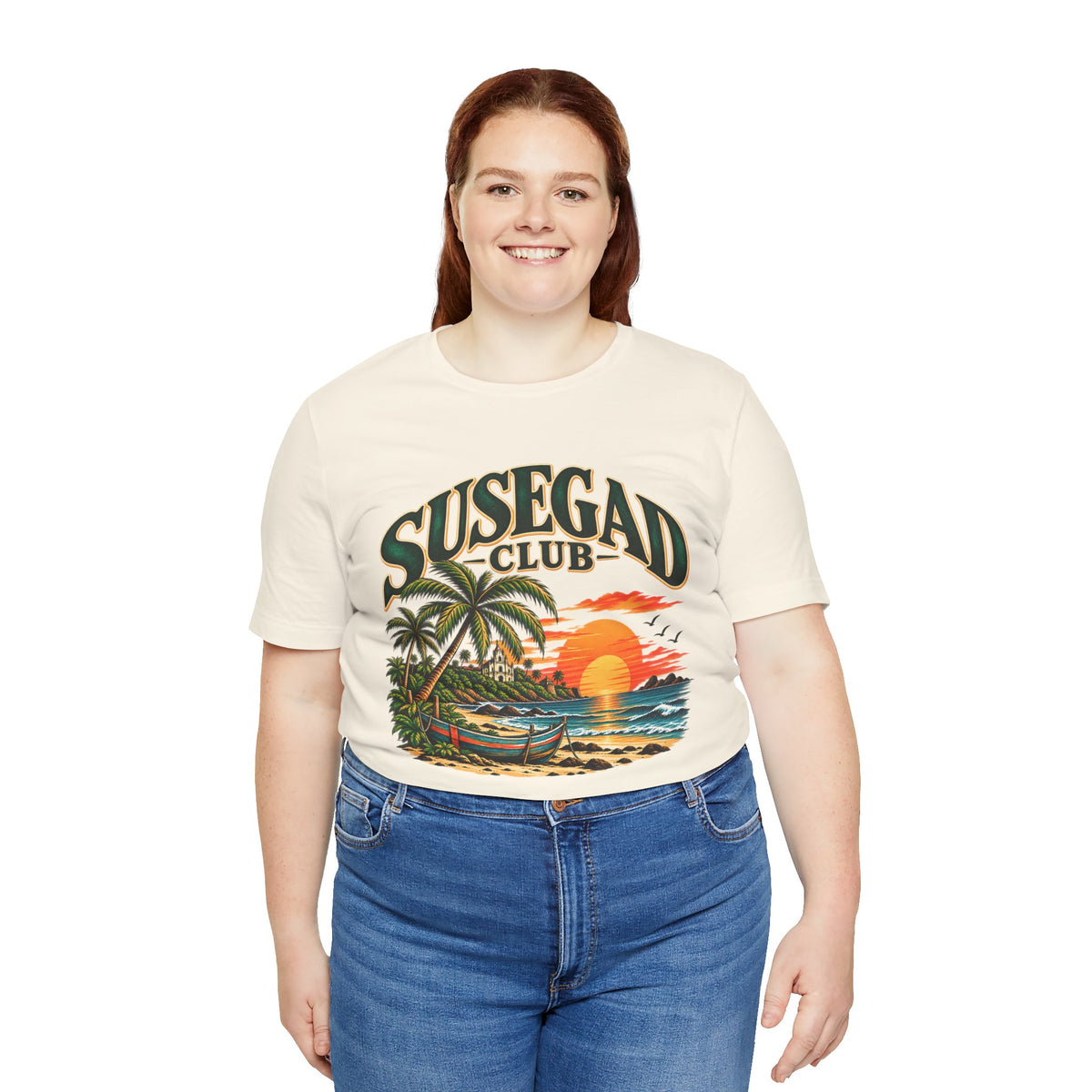 Susegad Club Sunset Beach Jersey T-Shirt