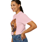 Roaring Lion Graphic T-Shirt — Bold Vintage Animal Tee