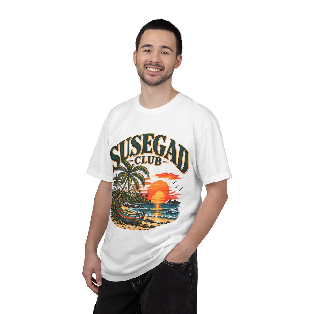 Susegad Club Sunset Beach Garment-Dyed T-Shirt