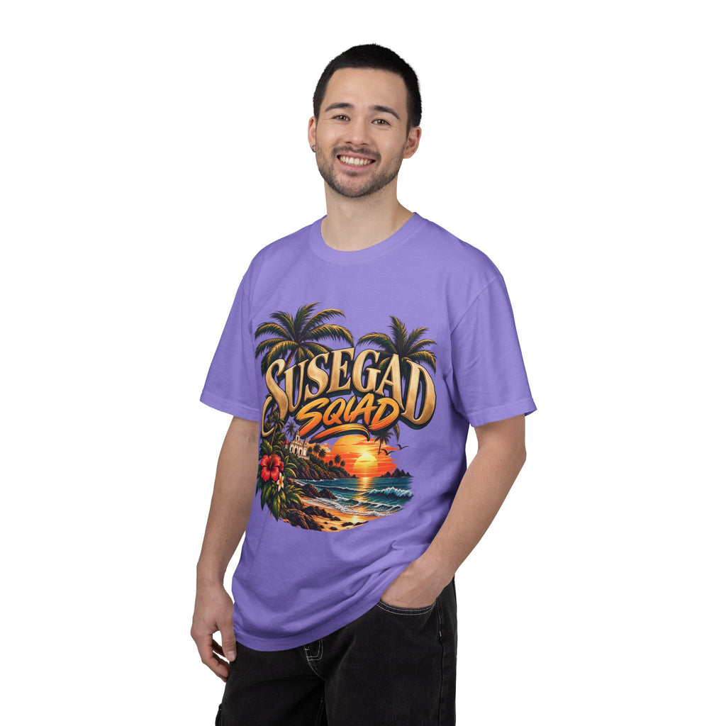 Susegad Squad Sunset Garment-Dyed T-Shirt
