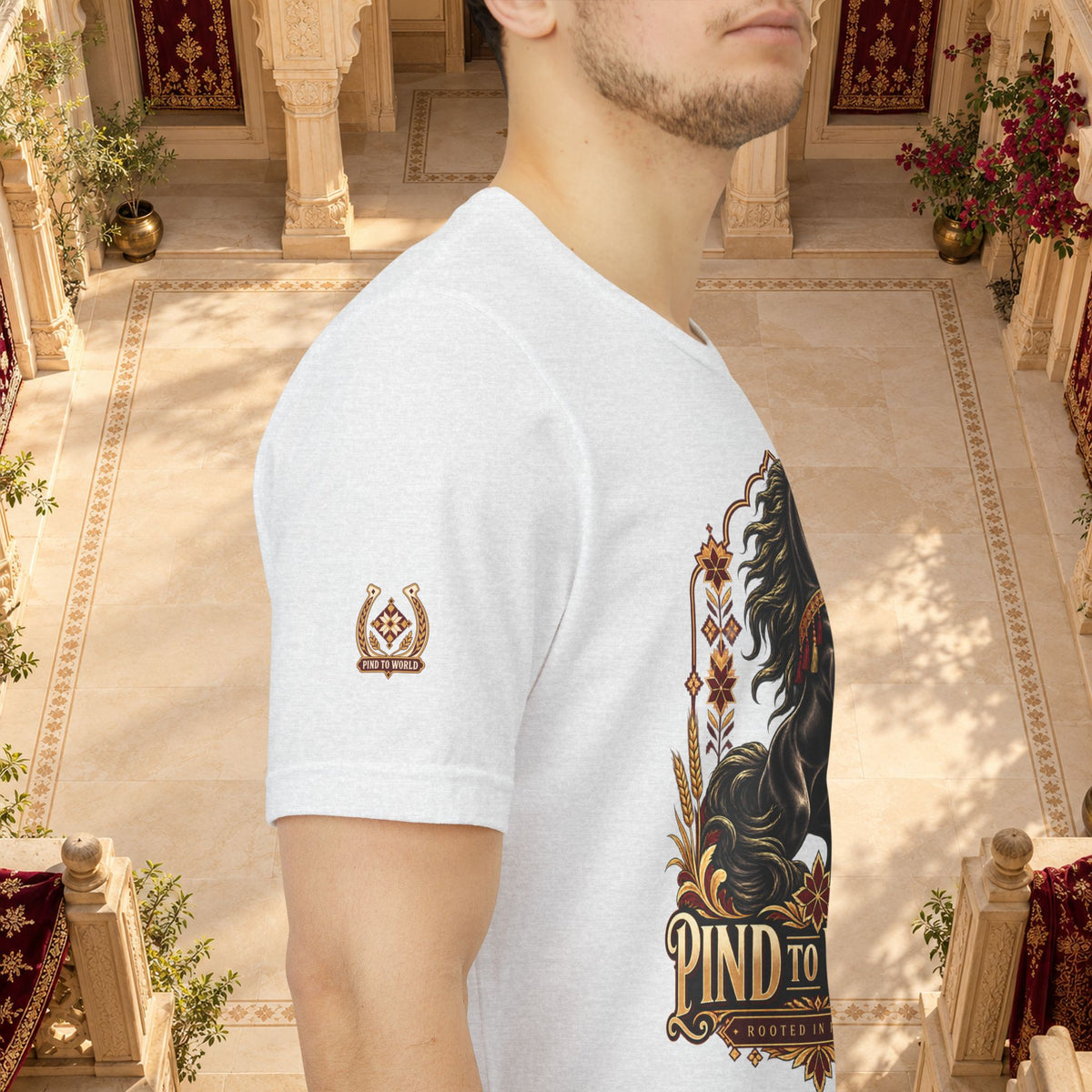 Pind to World Horse Graphic Tee
