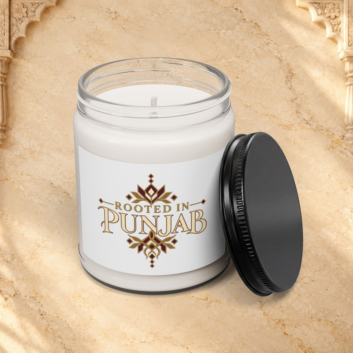 Main product photo of Rooted in Punjab Scented Soy Candle