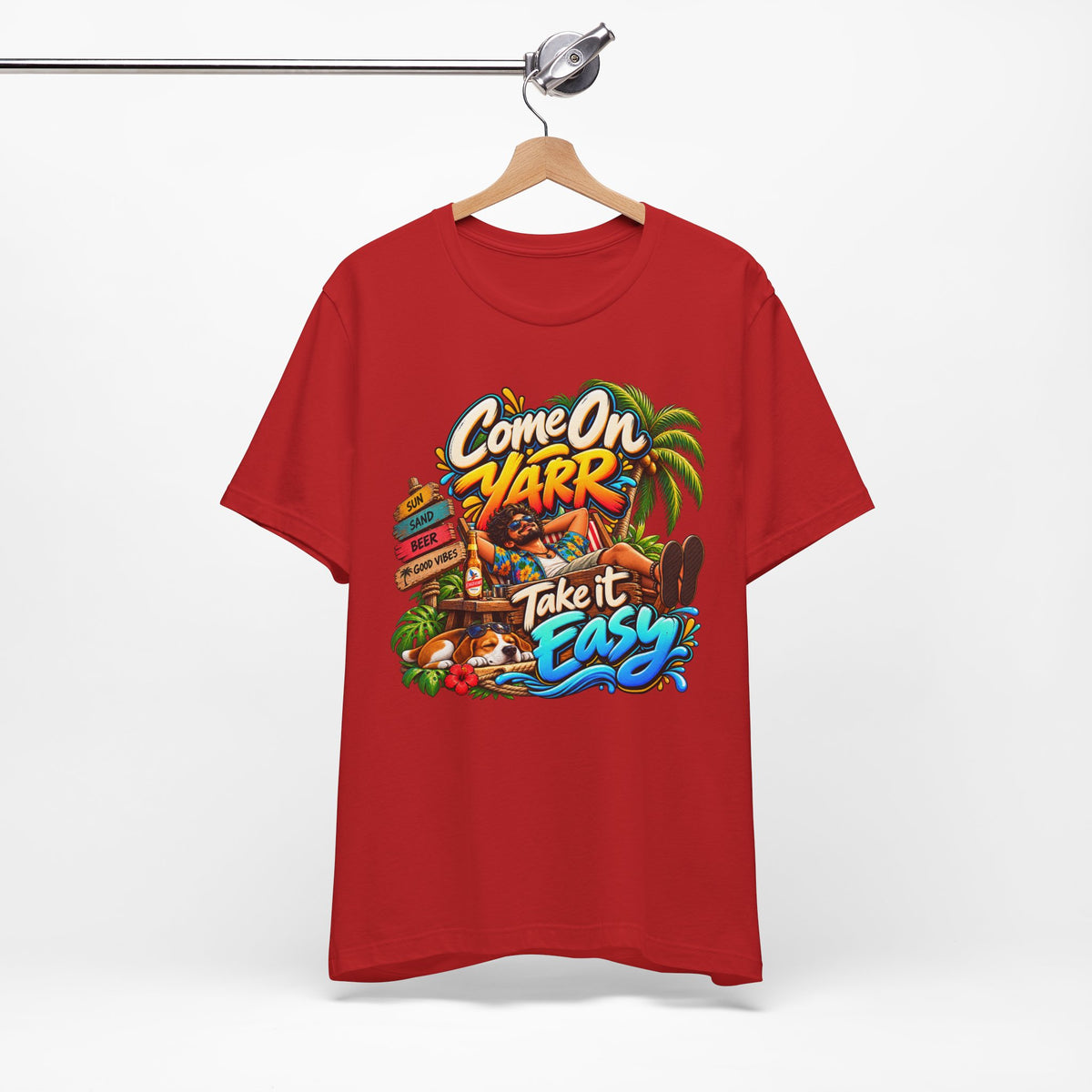COME ON YARR / TAKE IT EASY Jersey T-Shirt