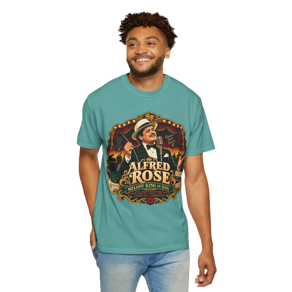 Alfred Rose Vintage Goan Music Graphic T-Shirt