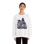 Sardar Warrior Sikh-Inspired Graphic Crewneck Sweatshirt