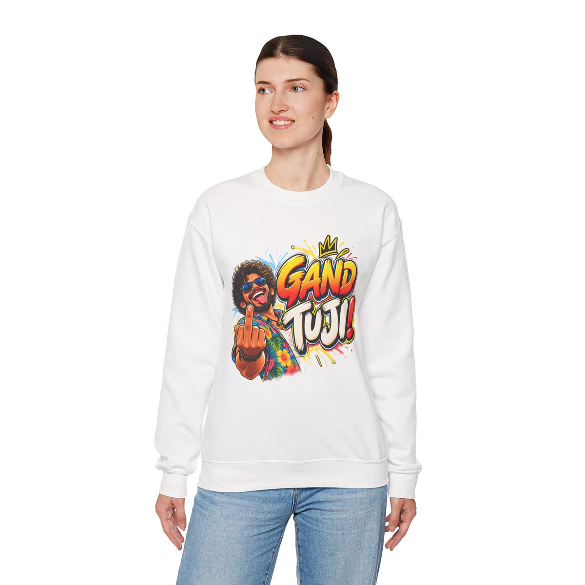 Gand Tuji! | Goan Heritage Crewneck Sweatshirt