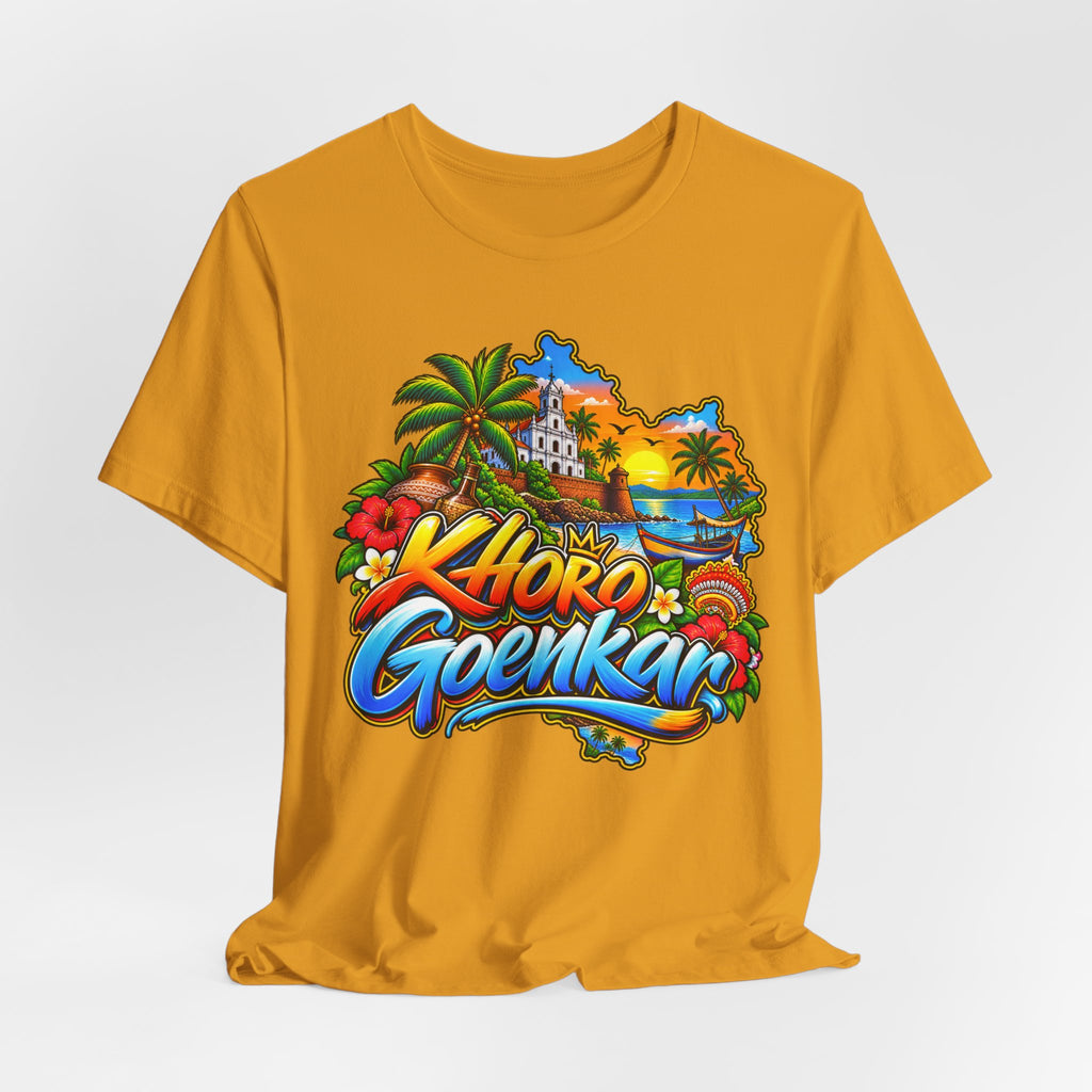 Khoro Goenkar | Goan Heritage Jersey T-Shirt