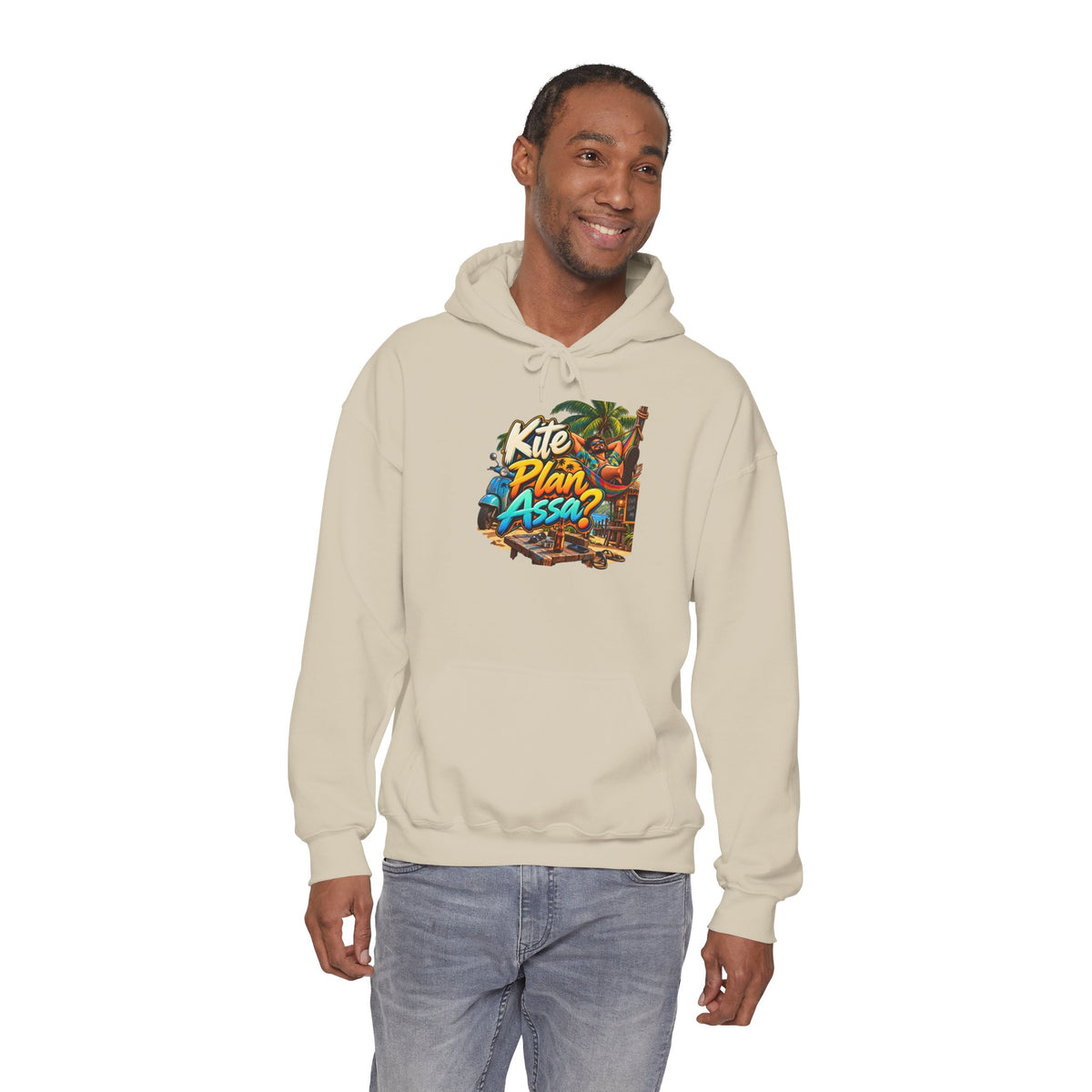 Kite Plan Assa? | Goan Heritage Heavy Blend Hoodie — Hammock Edition