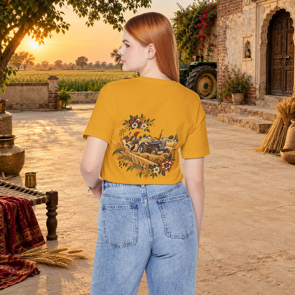 Boho Folk Drum Mandala T-Shirt