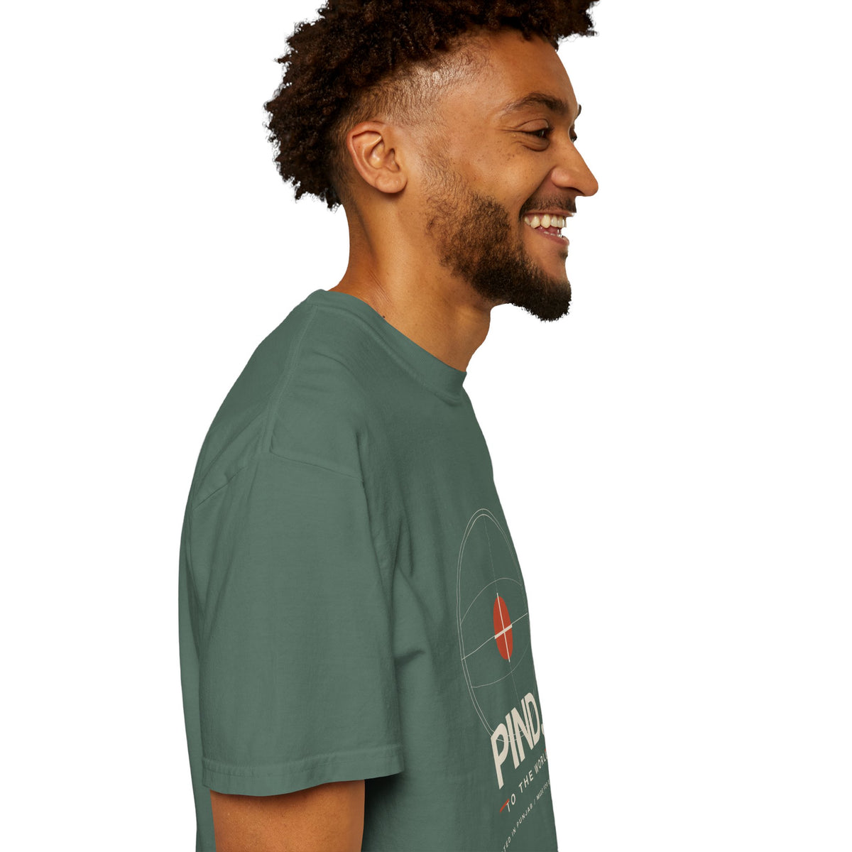 PIND. Punjabi Heritage Graphic T-Shirt | Garment-Dyed Tee