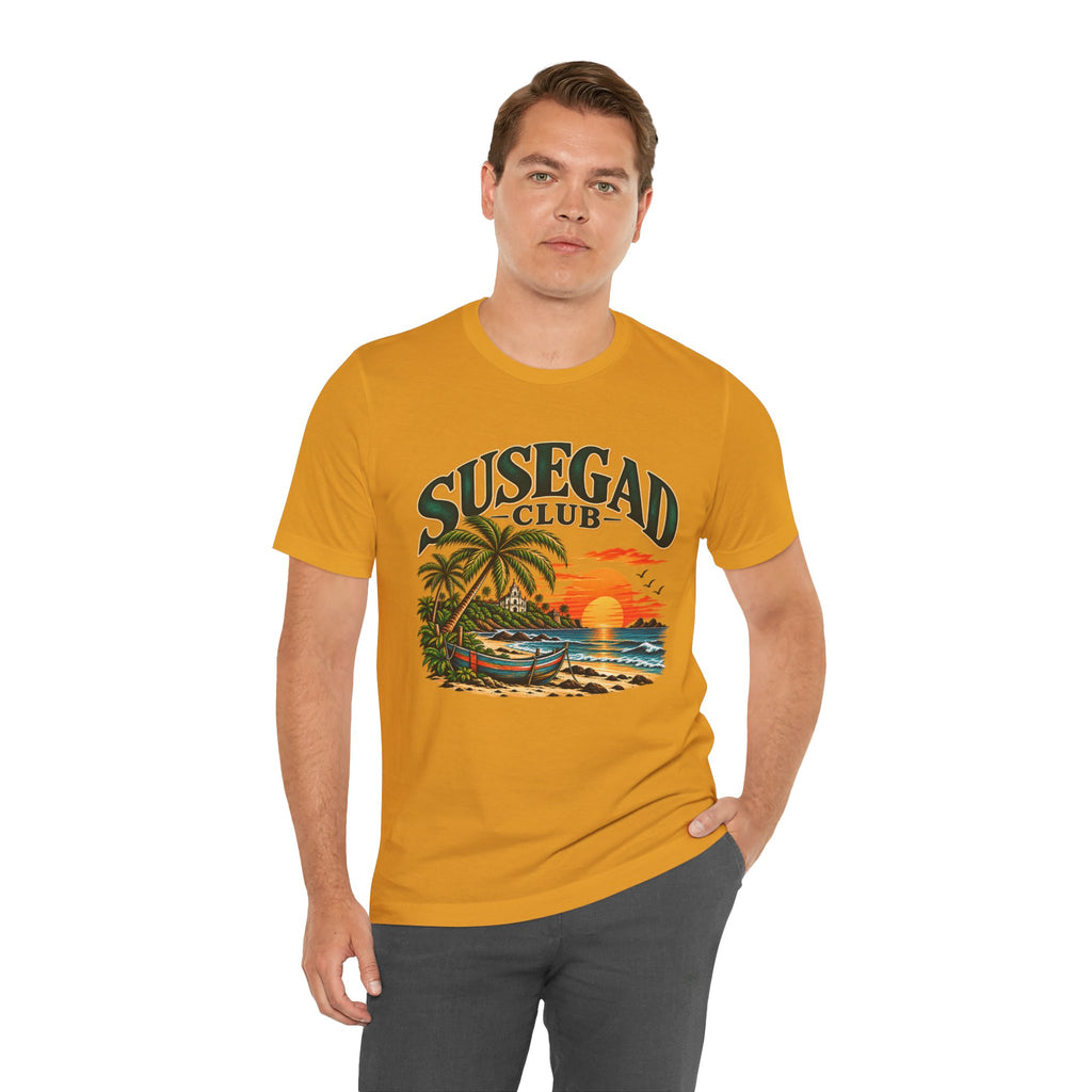 Susegad Club Sunset Beach Jersey T-Shirt