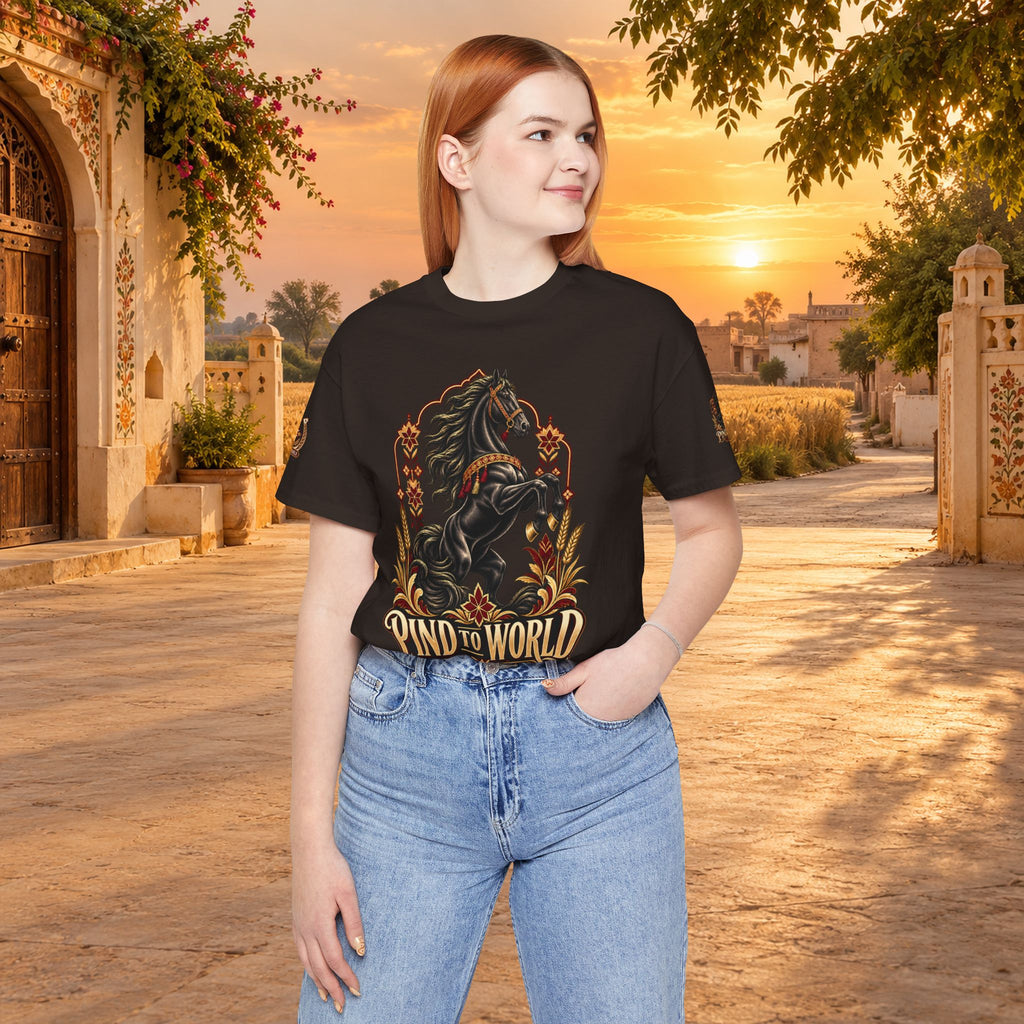 Pind to World Horse Graphic Tee