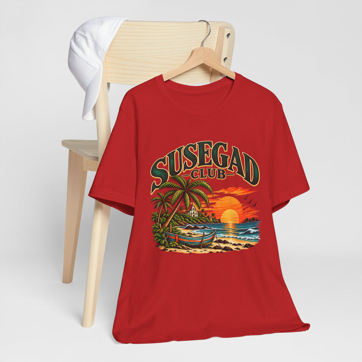 Susegad Club Sunset Beach Jersey T-Shirt