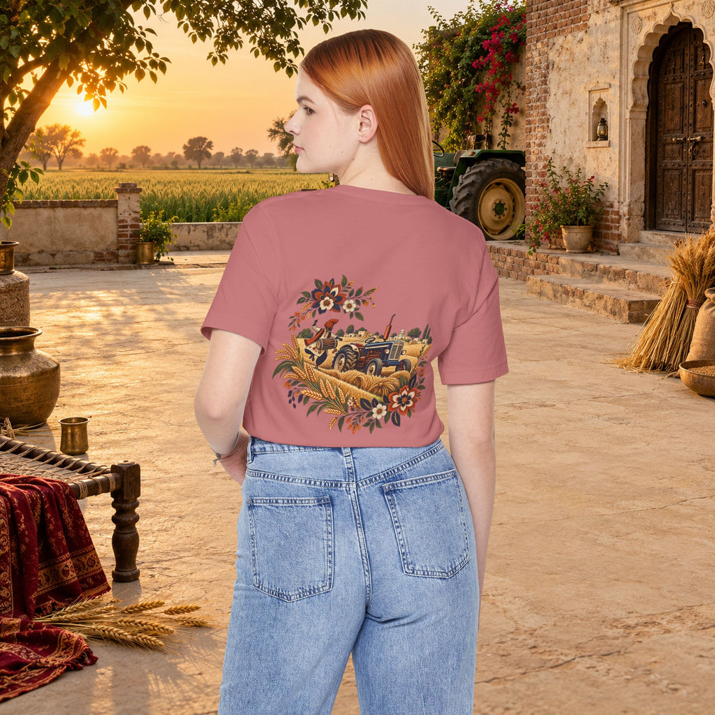 Boho Folk Drum Mandala T-Shirt