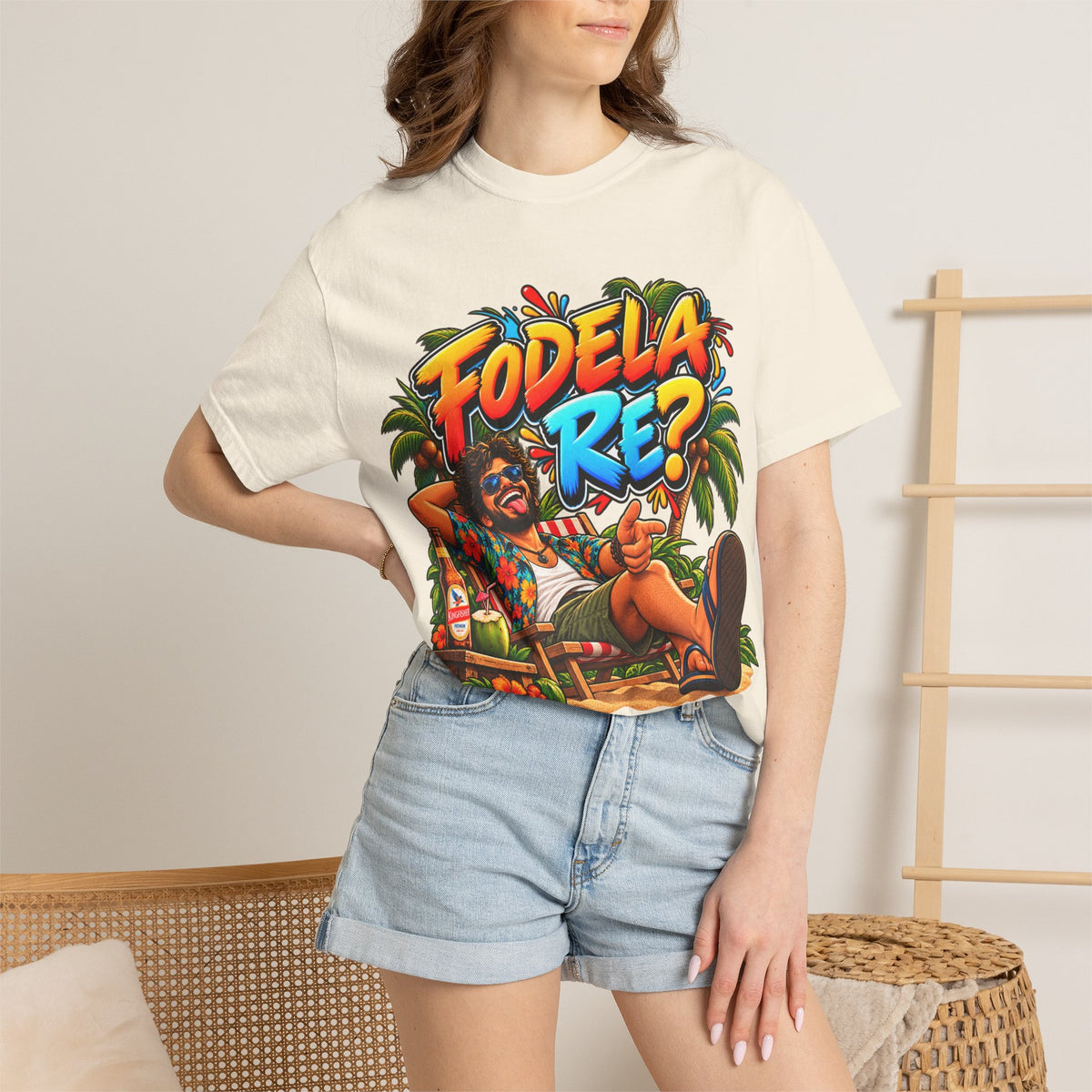 Fodela Re? | Goan Heritage Garment-Dyed T-Shirt