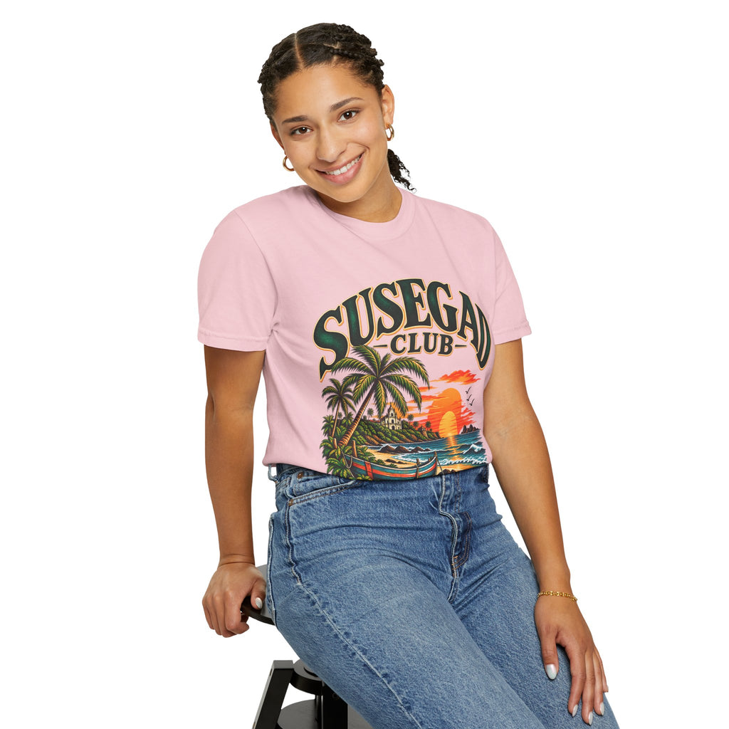 Susegad Club Sunset Beach Garment-Dyed T-Shirt