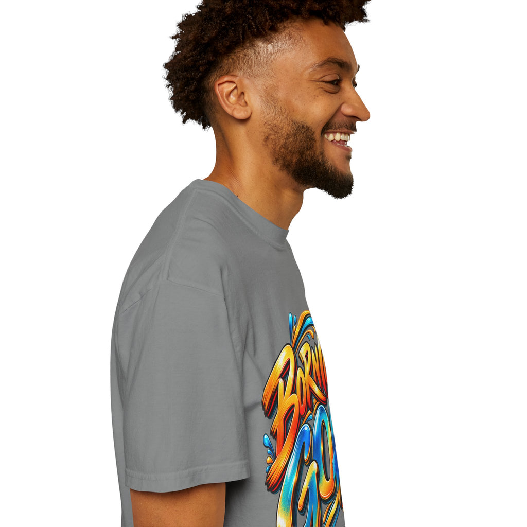 Born in Goa Graphic Tee | Garment-Dyed Cotton T-Shirt