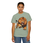 Roaring Lion Graphic T-Shirt — Bold Vintage Animal Tee