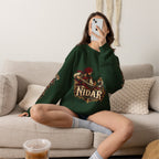 Nidar Courage Does Not Bow Graphic Sweatshirt