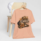 Chai Te Chilli T-Shirt — Vintage Indian Tea Design