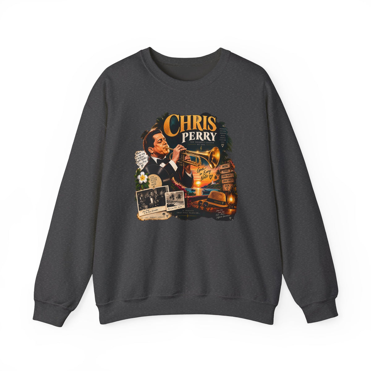 Chris Perry Vintage Jazz Sweatshirt | Goan Music