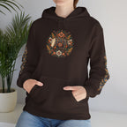 Bohemian Folk Art Drum Hoodie
