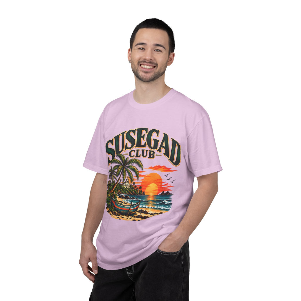 Susegad Club Sunset Beach Garment-Dyed T-Shirt