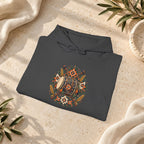 Bohemian Folk Art Drum Hoodie