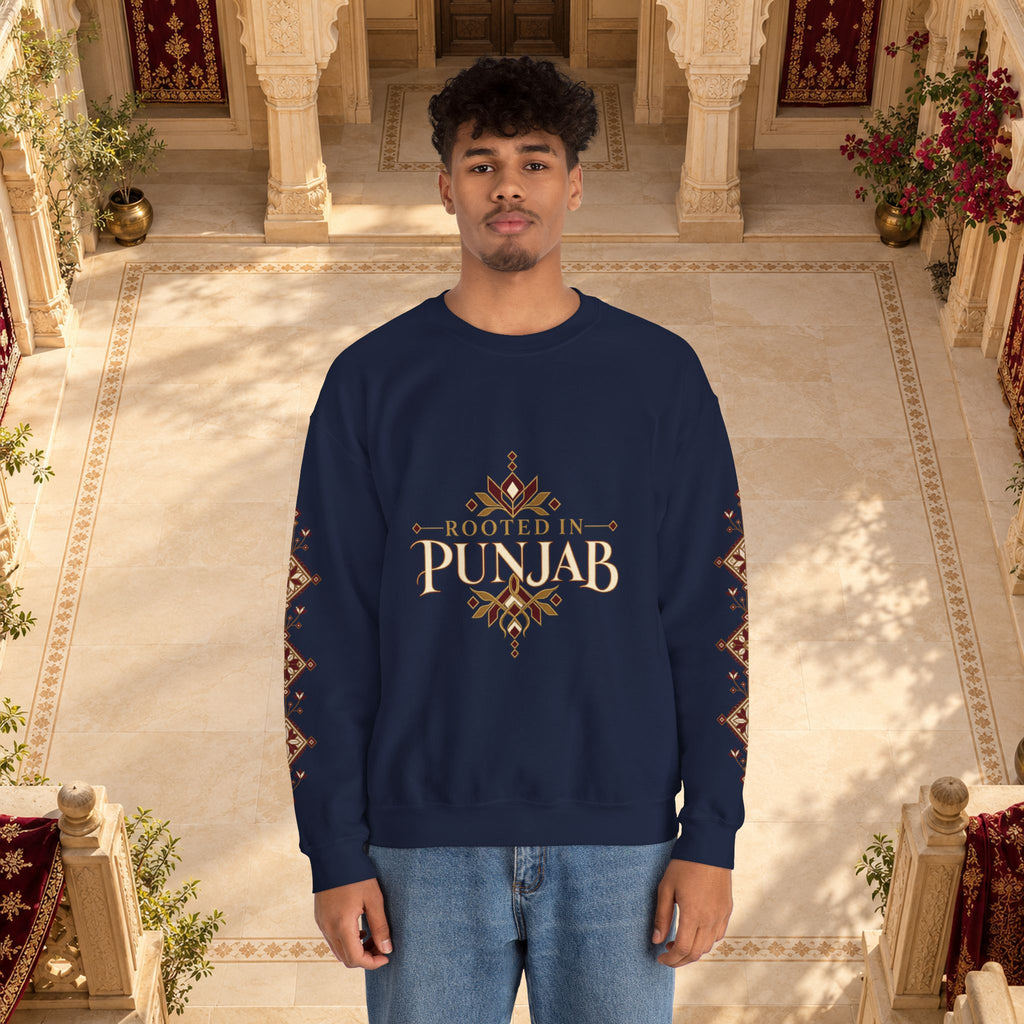 Rooted in Punjab Heritage Crewneck Sweatshirt