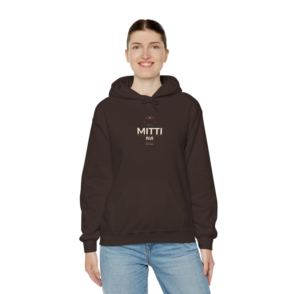 Mitti Melts Hoodie | Punjabi Heritage Graphic Sweatshirt