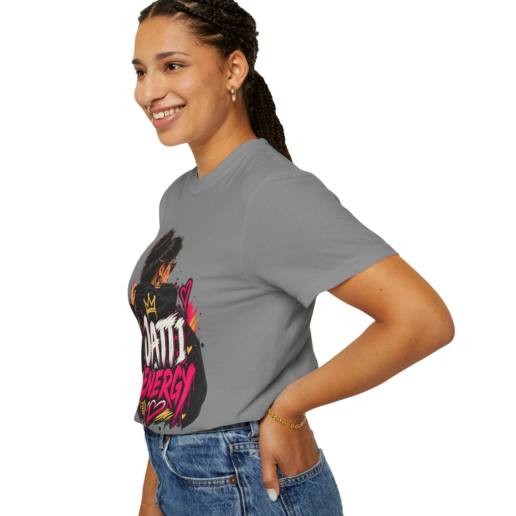 Jatti Energy Garment-Dyed T-Shirt | Punjabi-Inspired Graphic