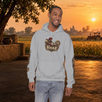 NIDAR Tiger and Bear Graphic Hoodie