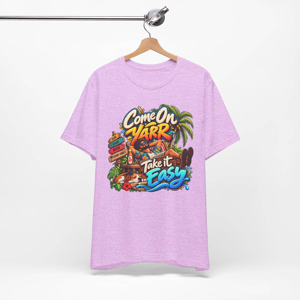 COME ON YARR / TAKE IT EASY Jersey T-Shirt