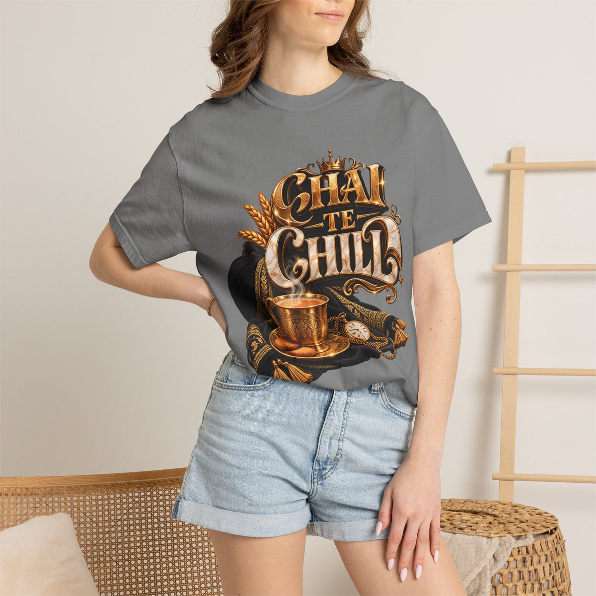 Chai Te Chai Vintage-Style Tea Lover T-Shirt