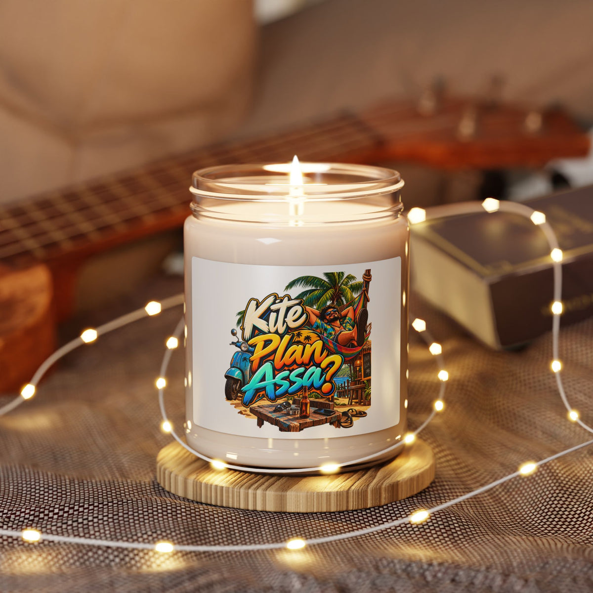 Kite Plan Assa? | Goan Heritage 9oz Scented Soy Candle — Hammock Edition
