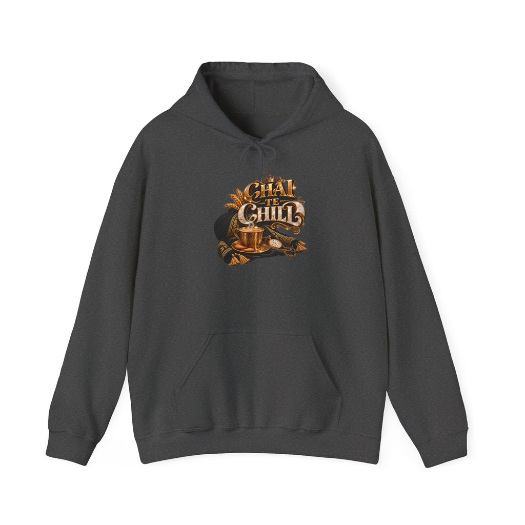 The Chill Coffee Graphic Hoodie | Autumn Leaves Pullover