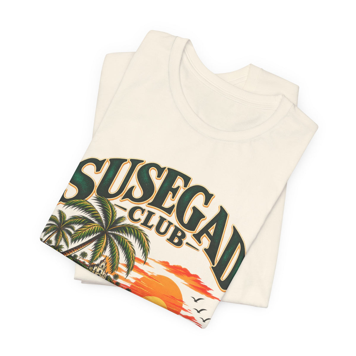 Susegad Club Sunset Beach Jersey T-Shirt